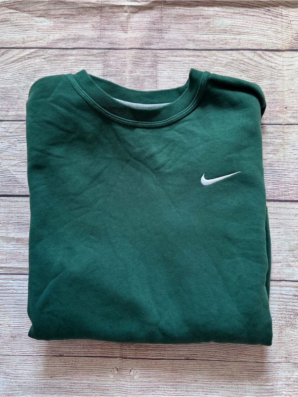 Nike Dark Green Crewneck Sweatshirt
